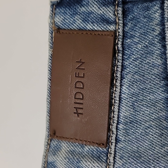 Hidden  Raw hem straight Jeans - Picture 12 of 16